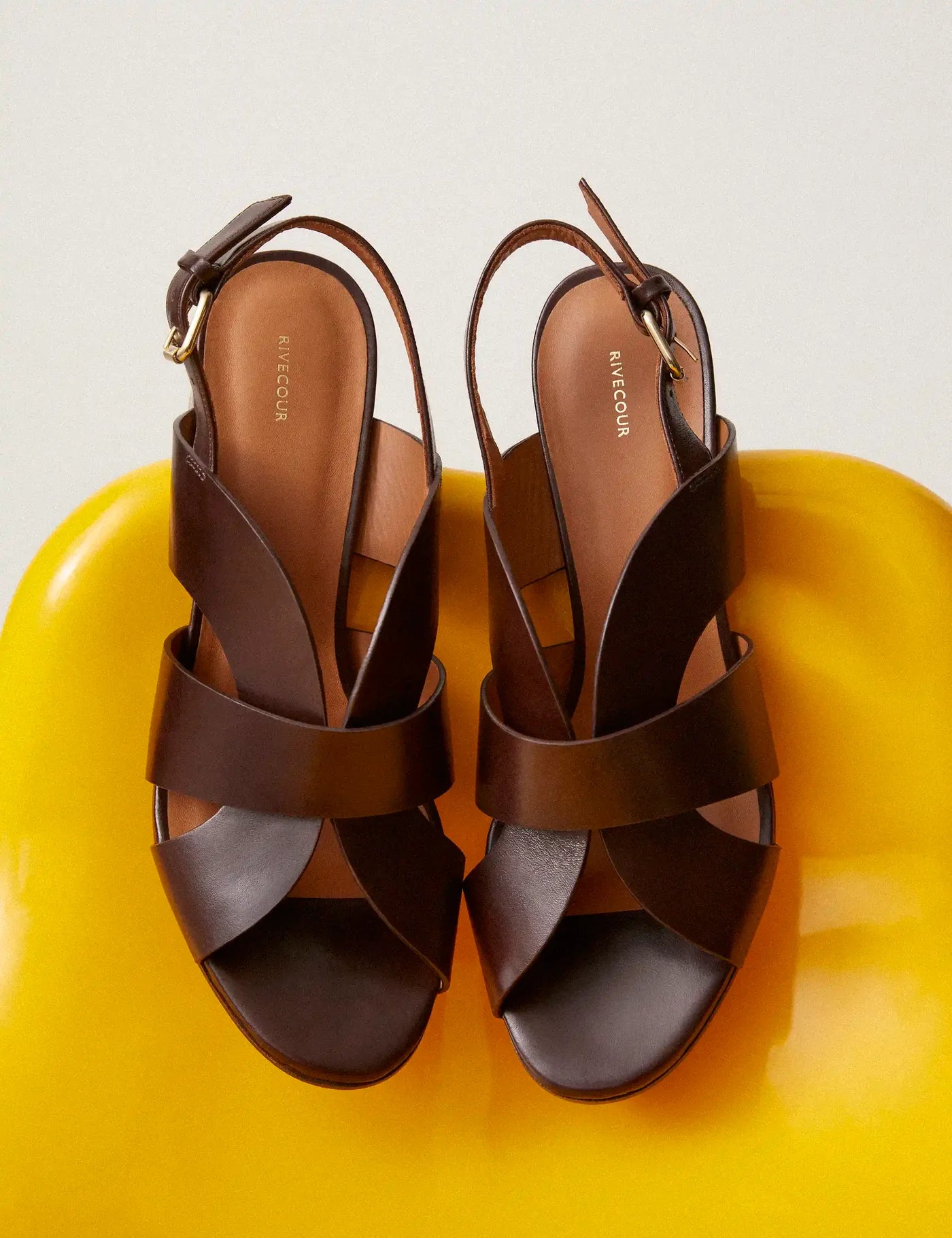 Sandales N°551 - cuir ebene