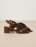 Sandales N°551 - cuir ebene