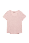 Tia - t-shirt rose