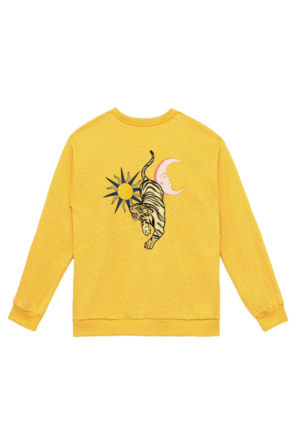 Tiger - sweat shirt ocre