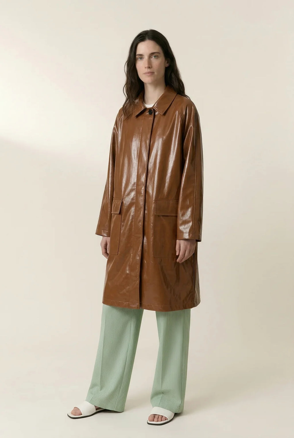 Manteau long - Vahi camel