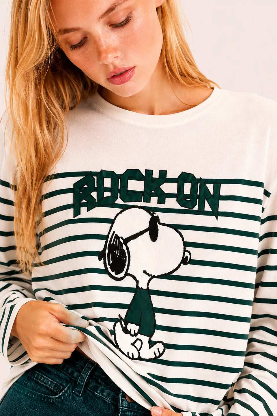 T-Shirt Snoopy Rock On