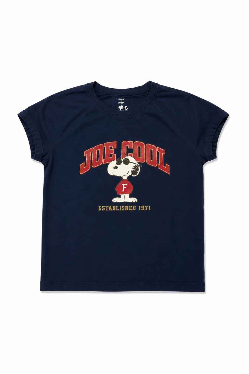 Tee-shirt Snoopy Joe Cool - Marine