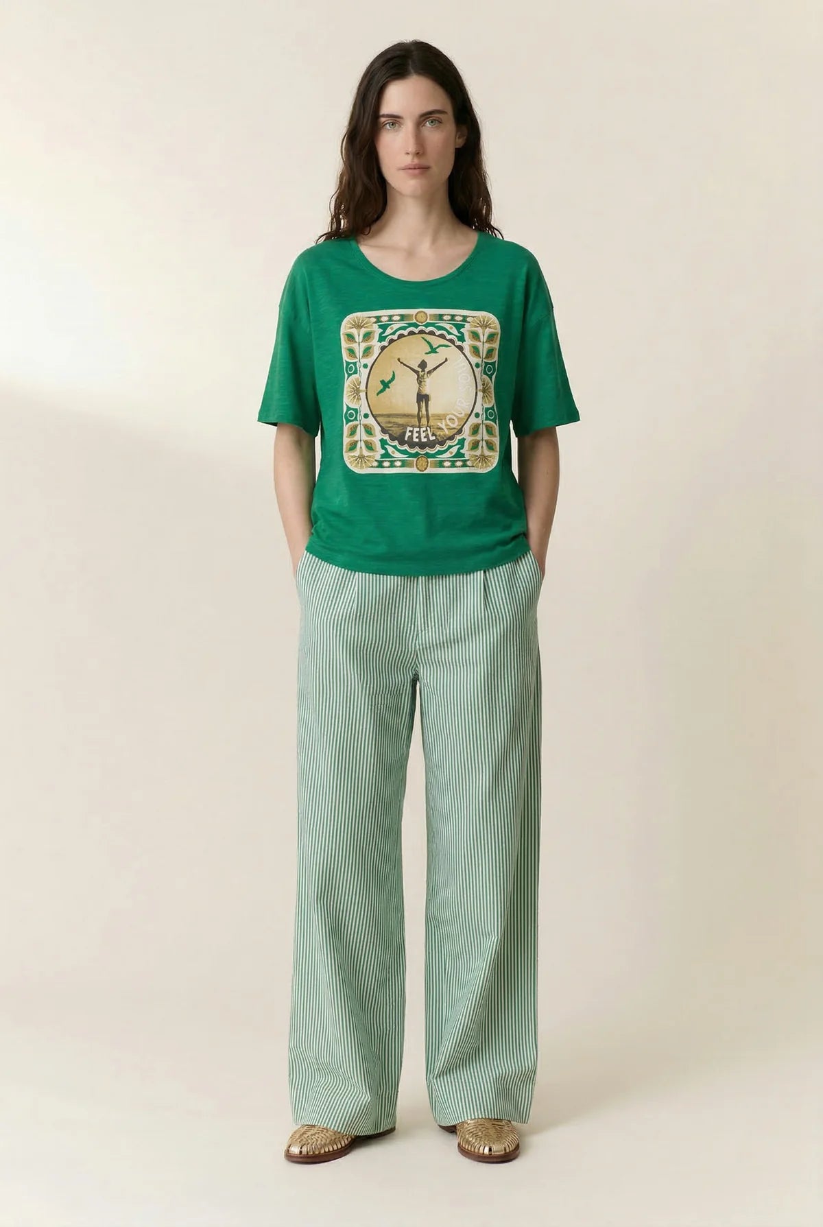 T-Shirt Titan jc03 feel green
