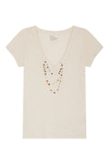 T-shirt Tonton jc03 chalk amber