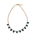 Collier aura - apatite bleue