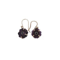 Boucles d'oreilles flower - amethyste