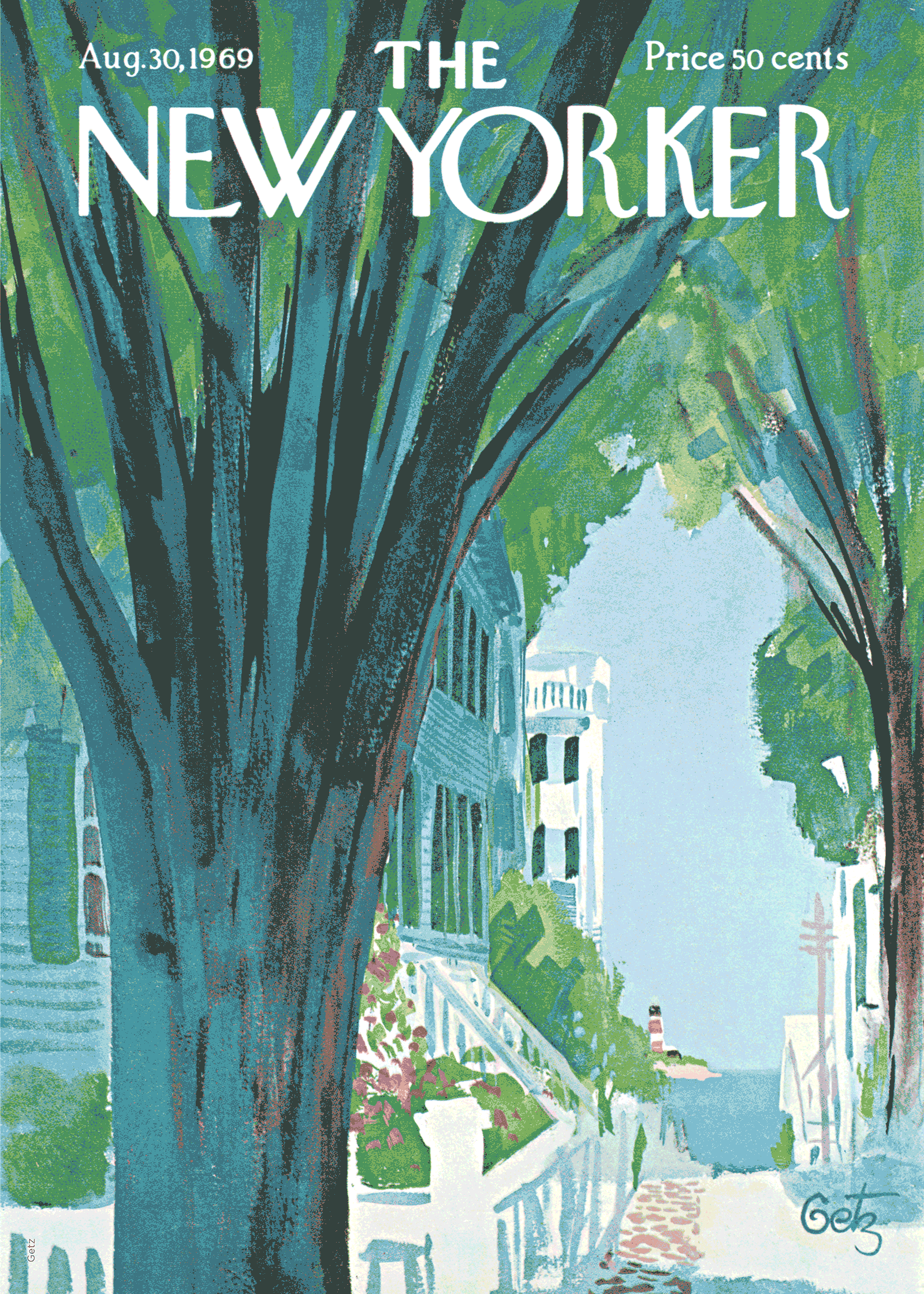 The newyorker - Getz Summer time 30x40