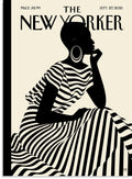 The newyorker - Malika Favre composed 30x40
