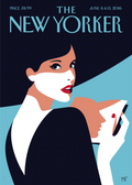 The newyorker - malika favre page turner 30x40