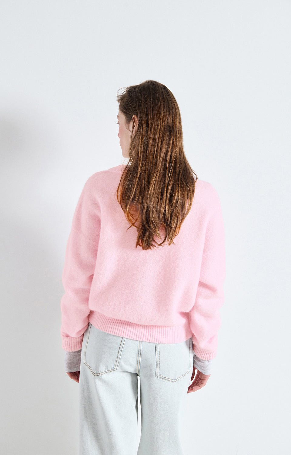 Pull ample - Dragée chiné