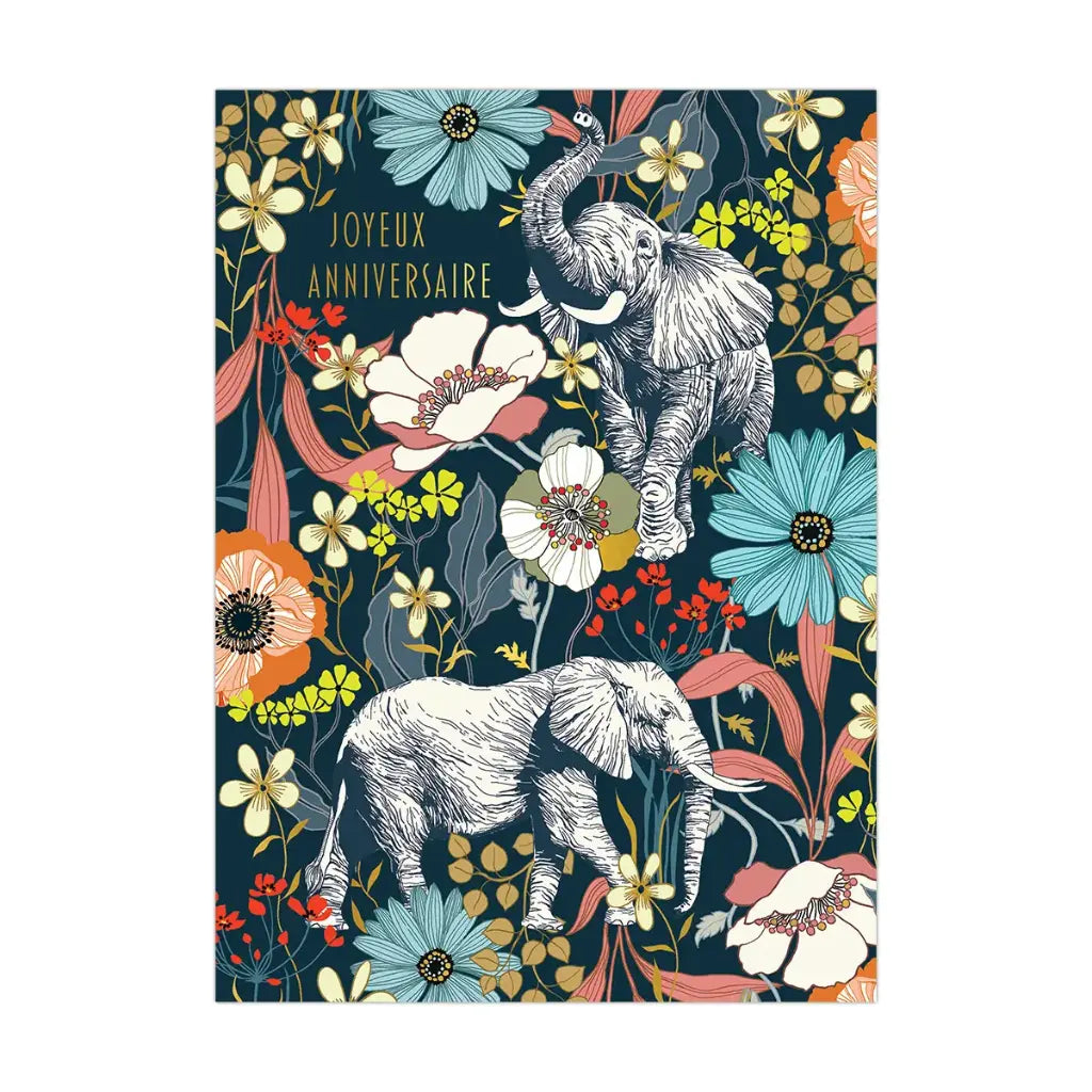 Carte xl - Elephant