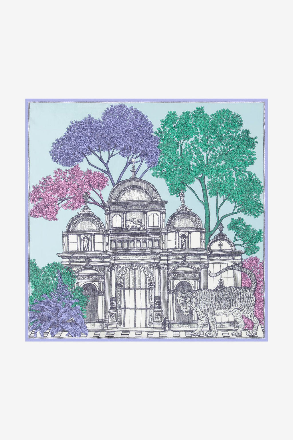 Carre 70 mirage - lilas 1