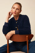 Bessie jacket gamine evening blue