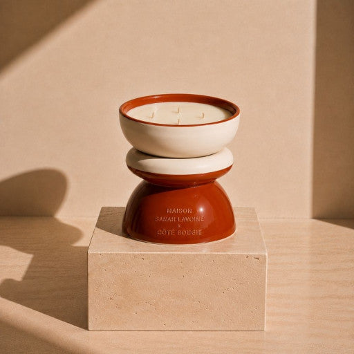 BOUGIE TAMTAM TWIST TERRACOTTA M
