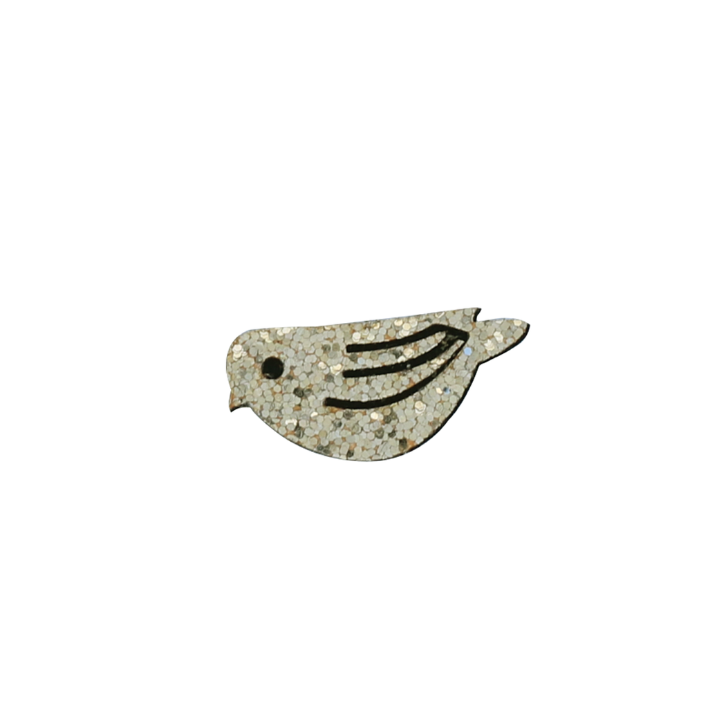 Broche oiseau gold