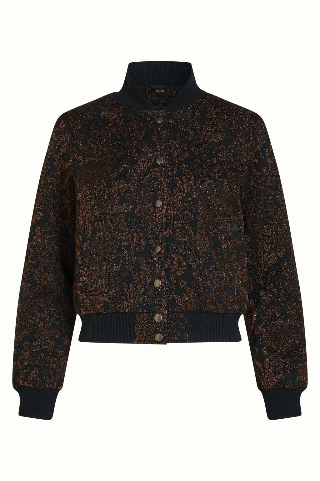 Cleo jacket star jacquard black