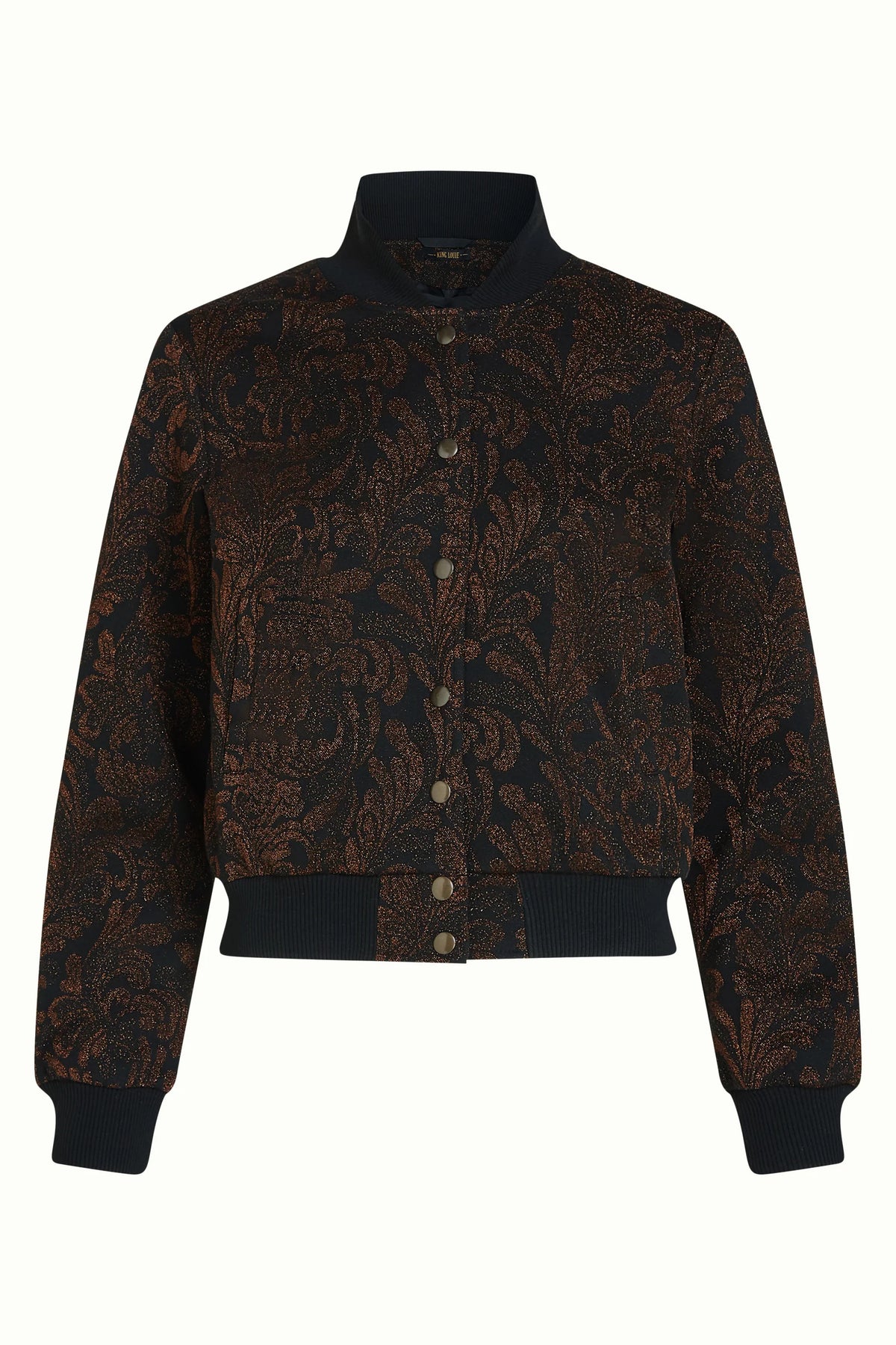 Cleo jacket star jacquard black