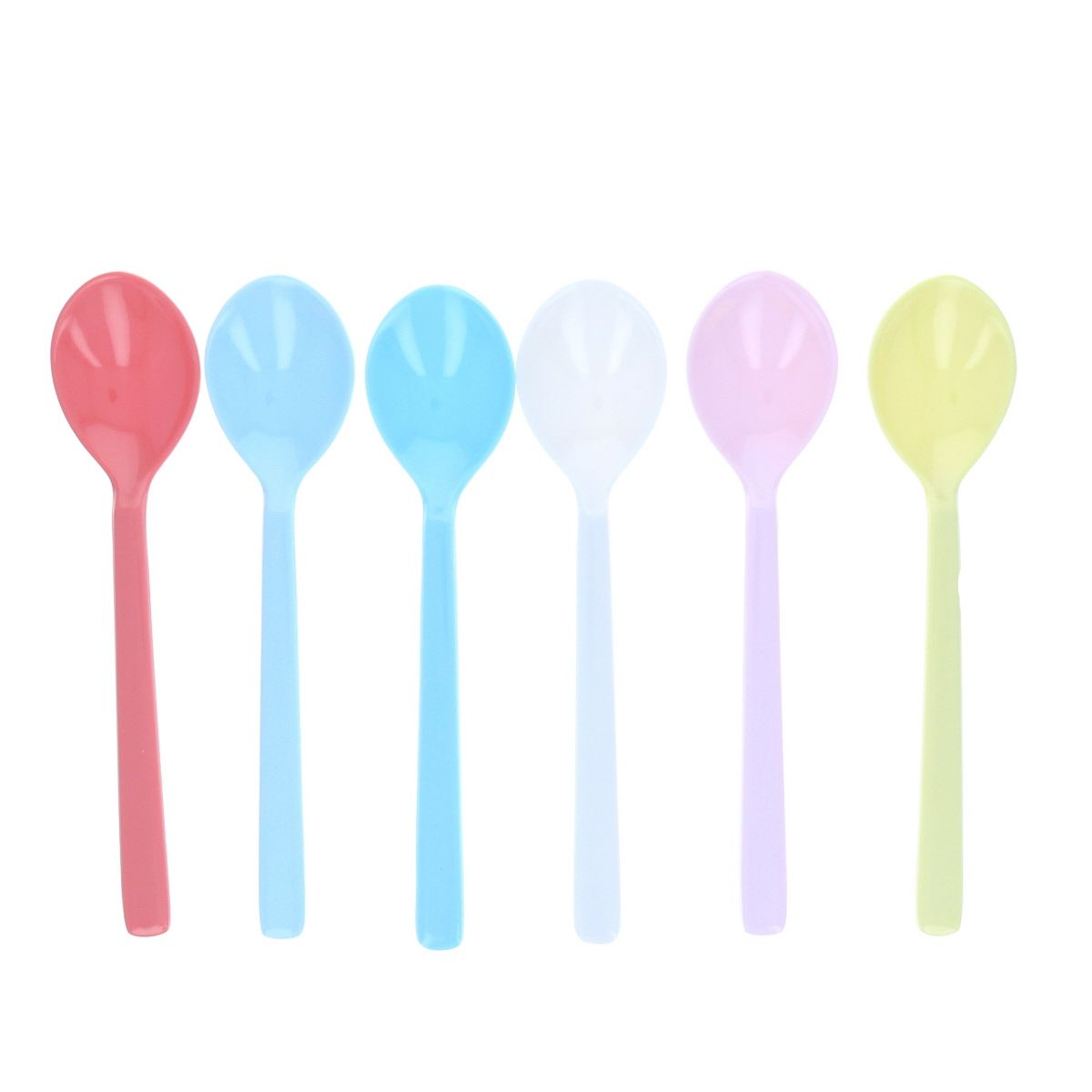 Lot de 6 cuilleres multico