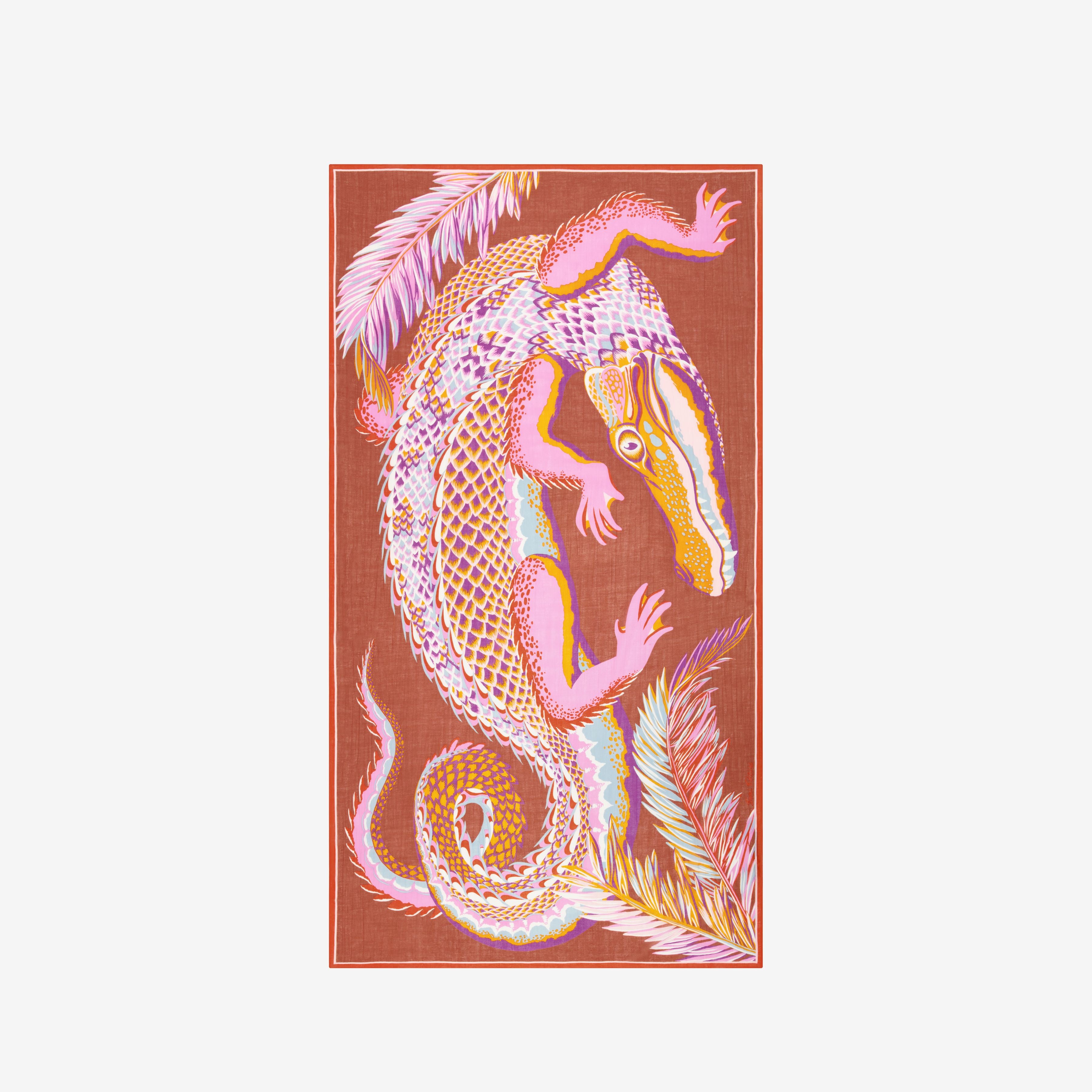 Etole 100 croco - caramel 3