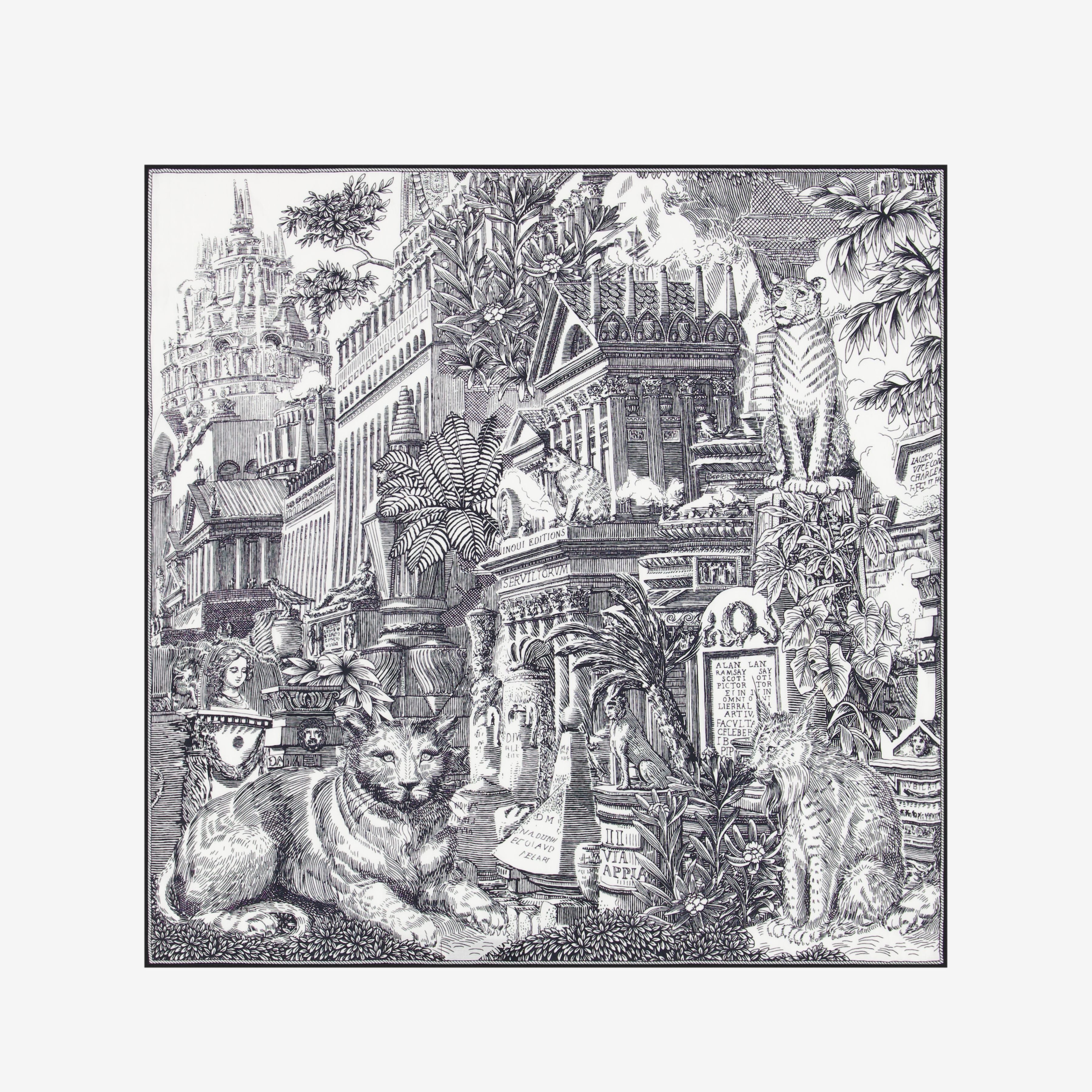 Carre 65 piranesi - noir 3
