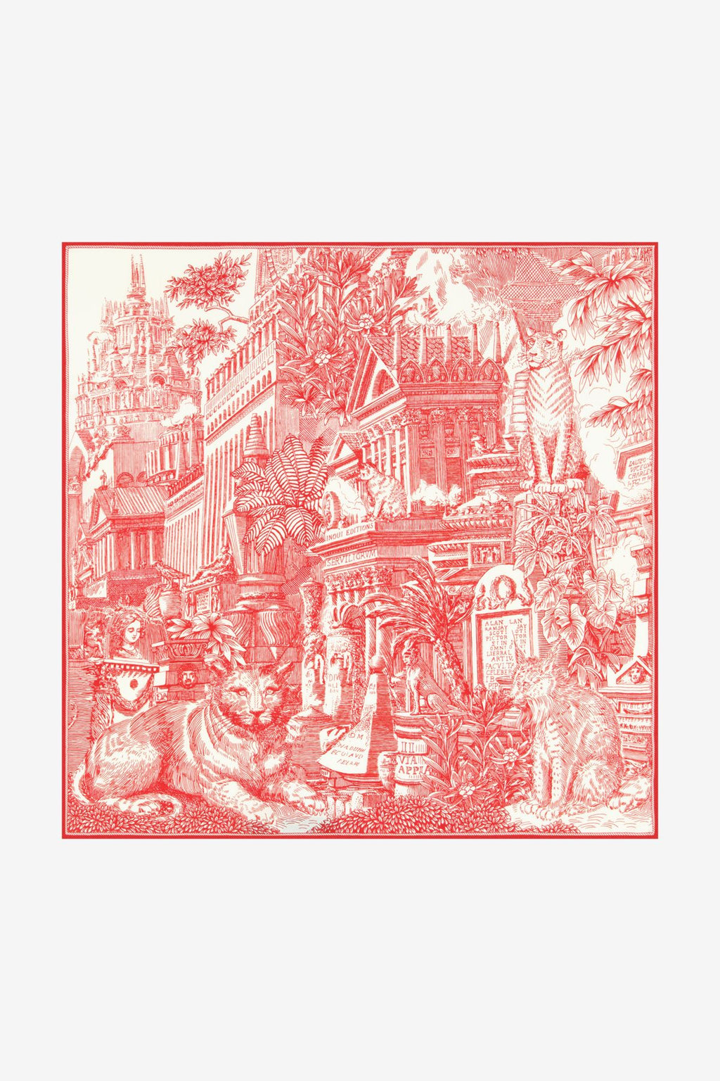 Carre 65 piranesi - rouge 1
