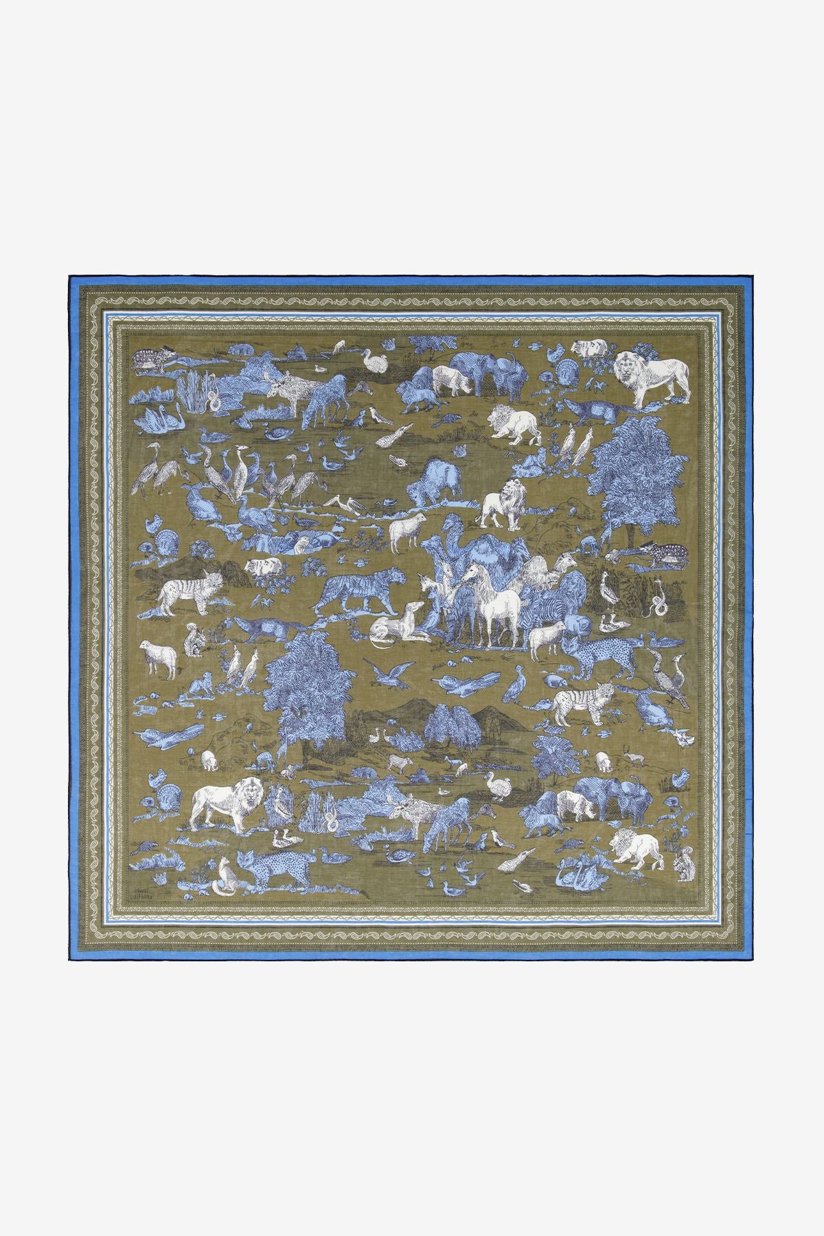 Carre 130 reverie - kaki 1