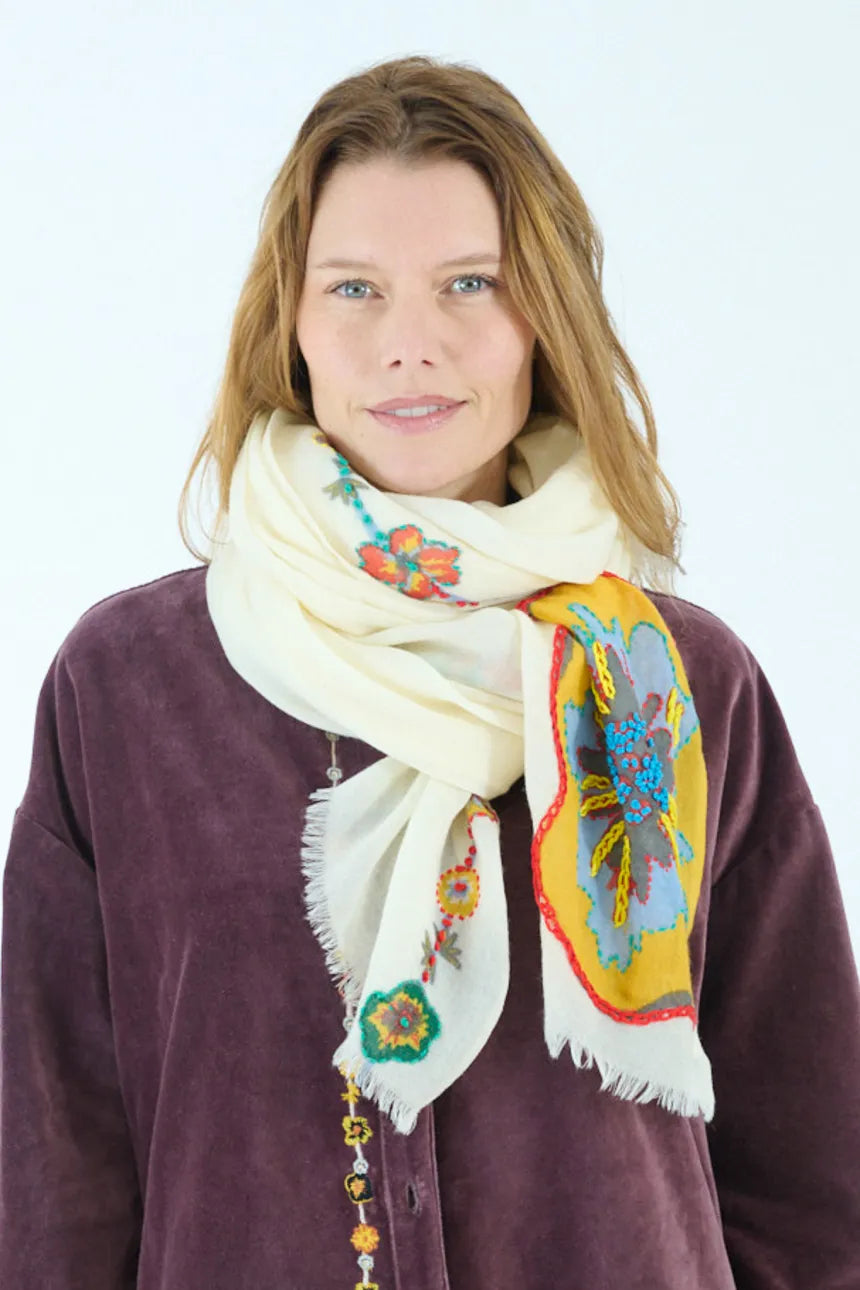 Écharpe Angele - Naturel