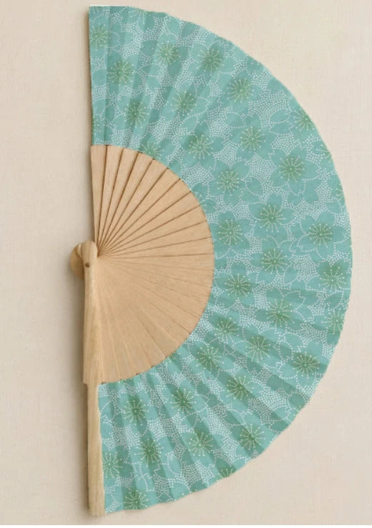 Éventail Fleur de Jade