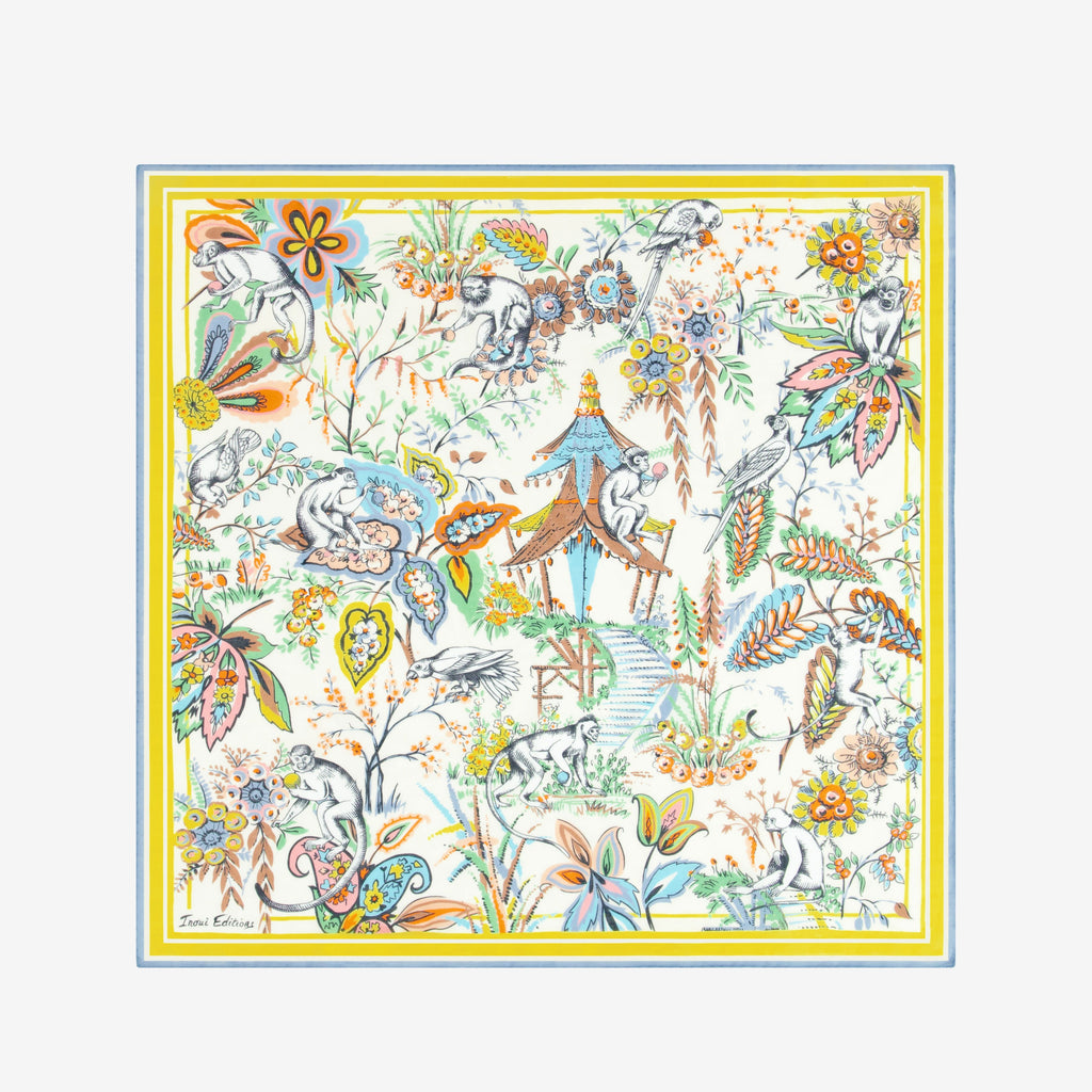 Carre 70 pagode - vert 2