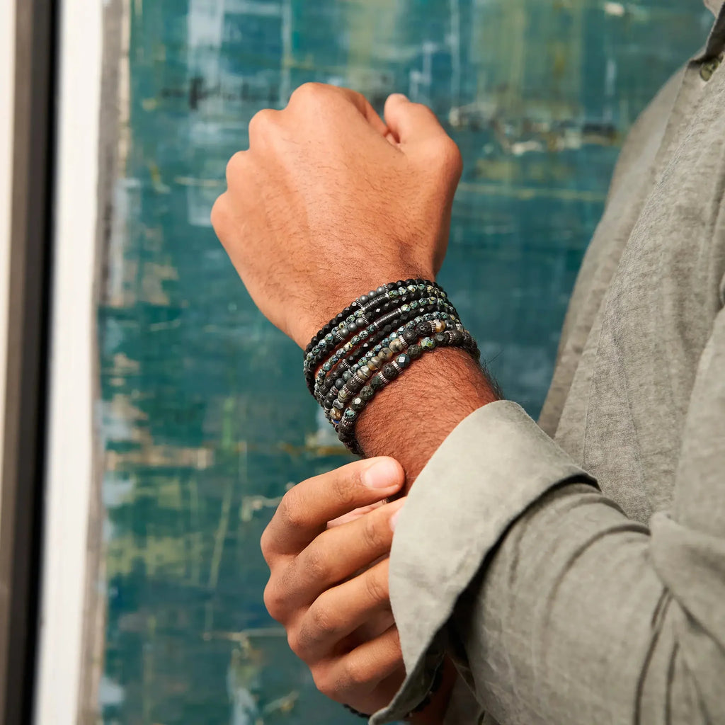 Gentleman silver - noir mat