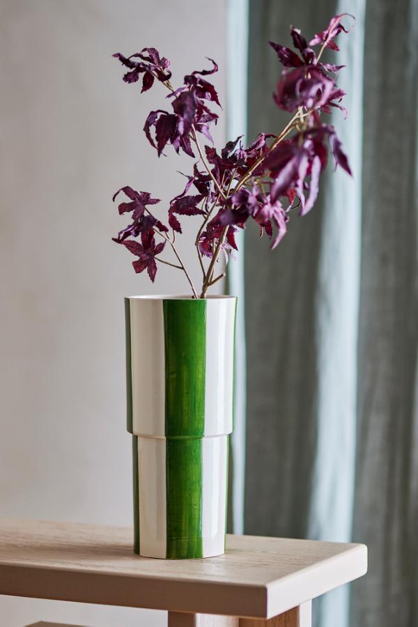 Fioki - Vase Vert Grès