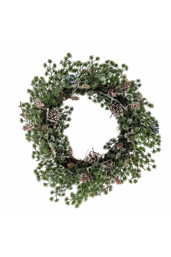Cedar Couronne, Verte, Fleurs artificielles