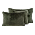 Hambourg kaki - housse de coussin 60x60