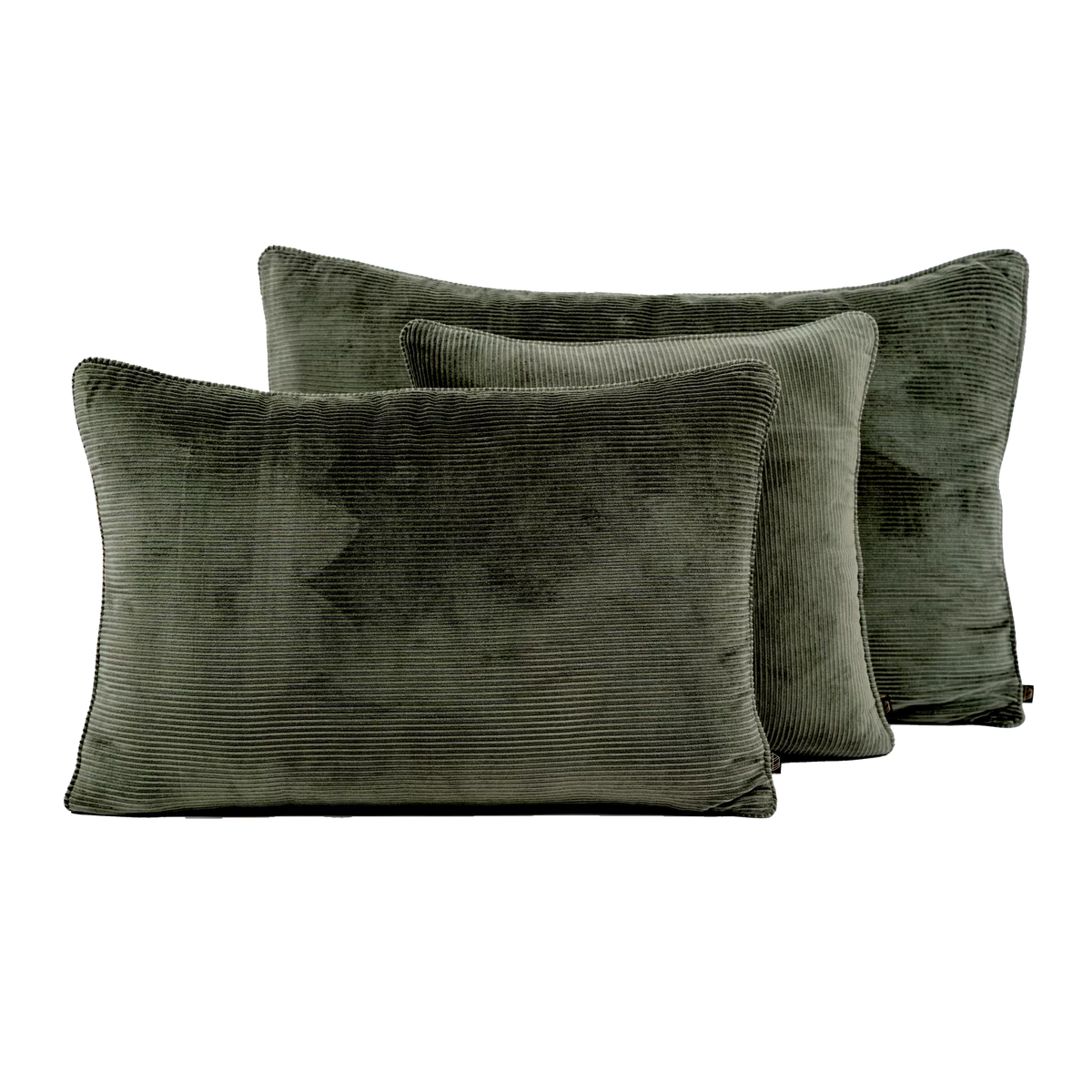 Hambourg kaki - housse de coussin 60x60