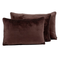 Hambourg Ganache - housse de coussin 60x60