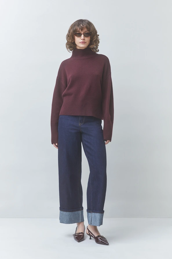 PINTO Pull prune en laine