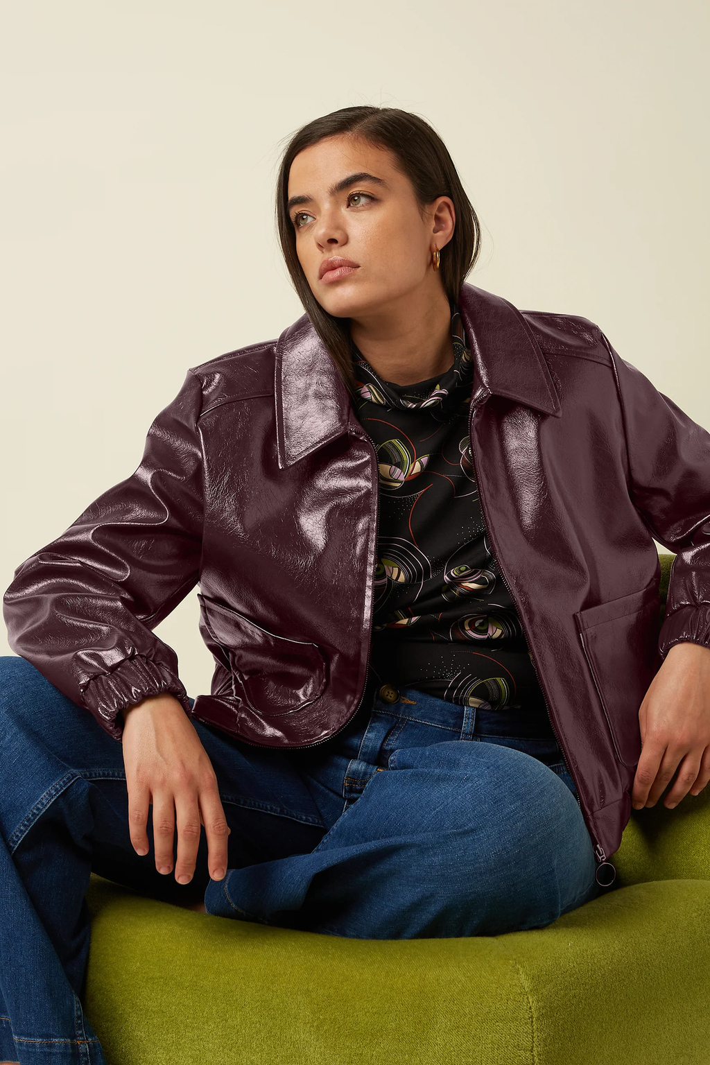 Isla Jacket Glitz Porto Red