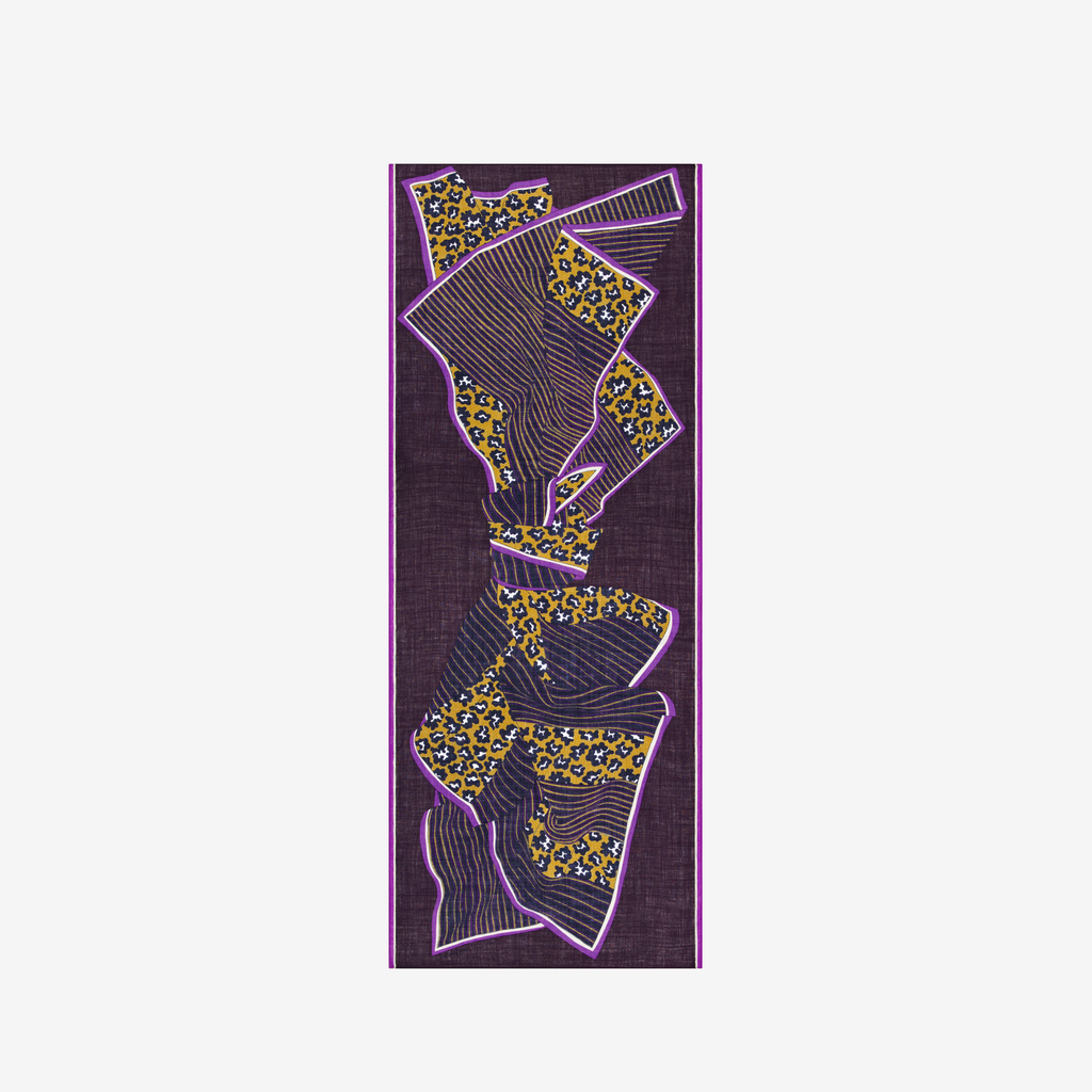 Écharpe 70 - Lov - Violet