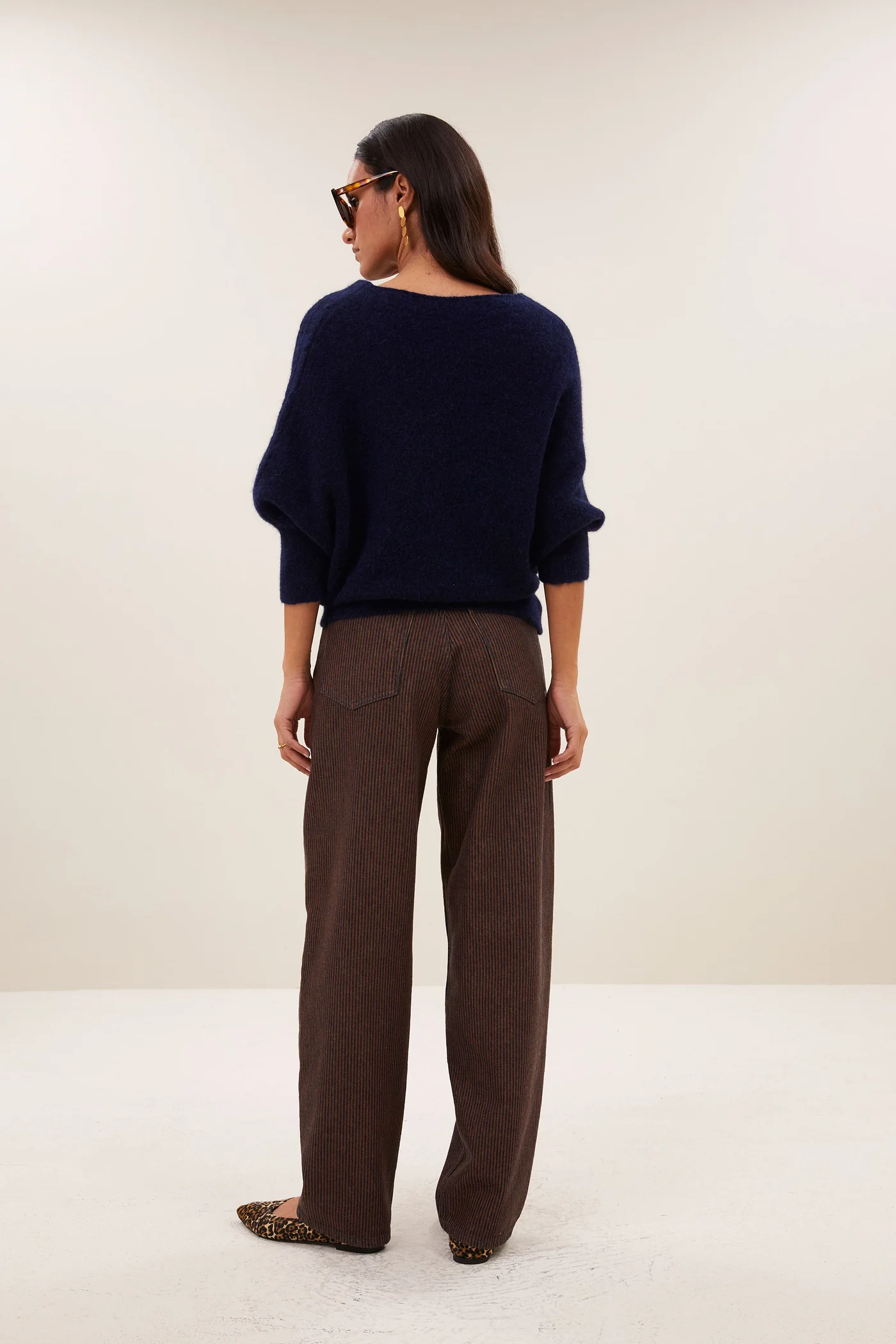 Jean Lew Stripe Copper