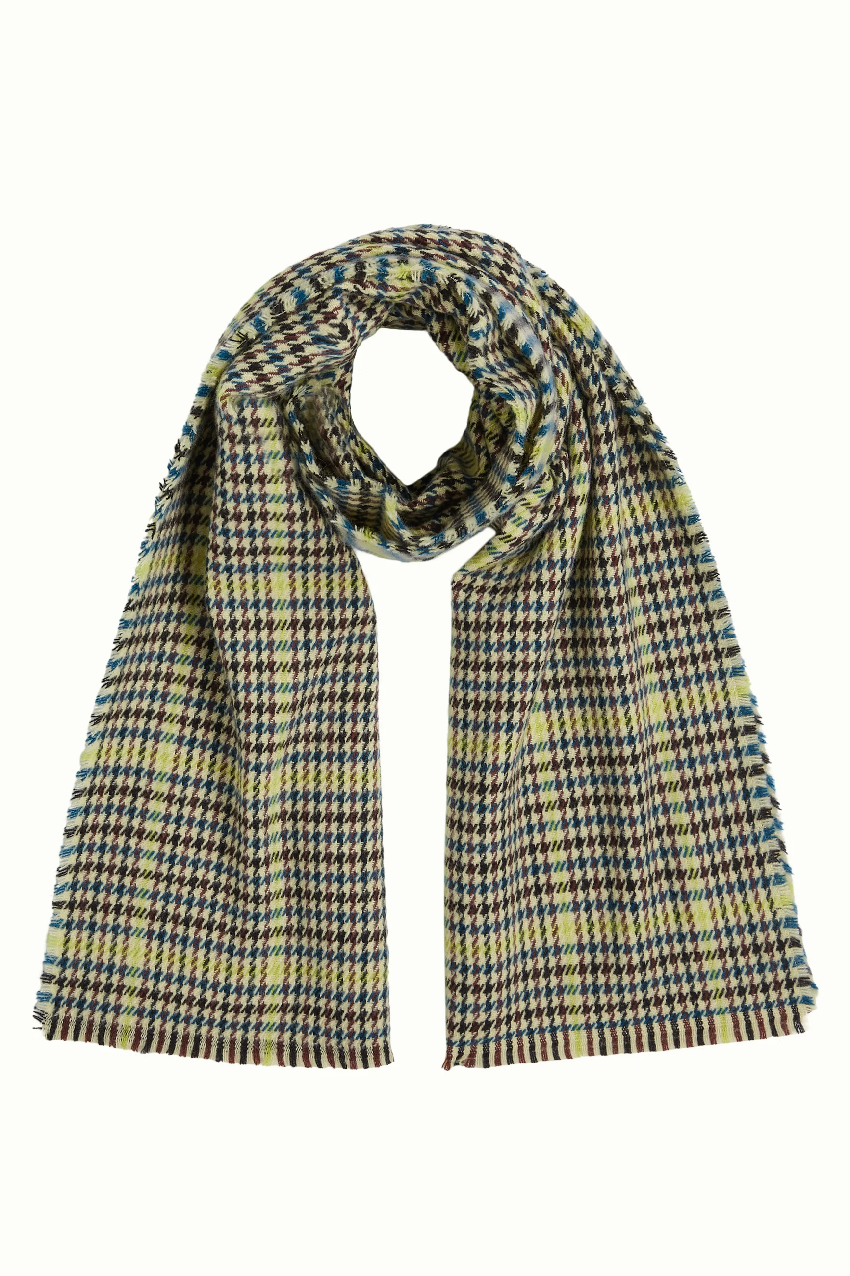 Boucle Scarf Spruced Green