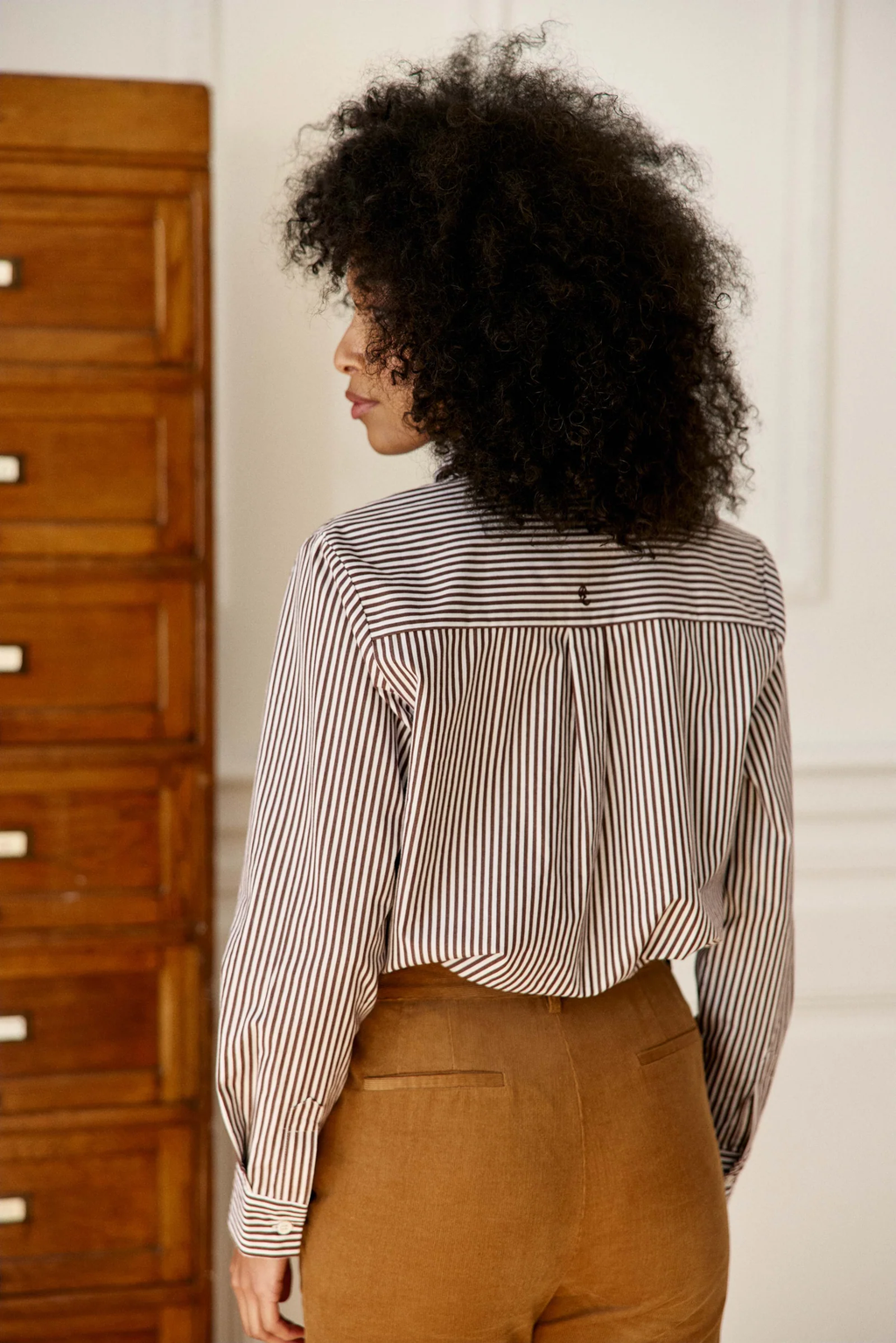 Chemisier Carine - Marron