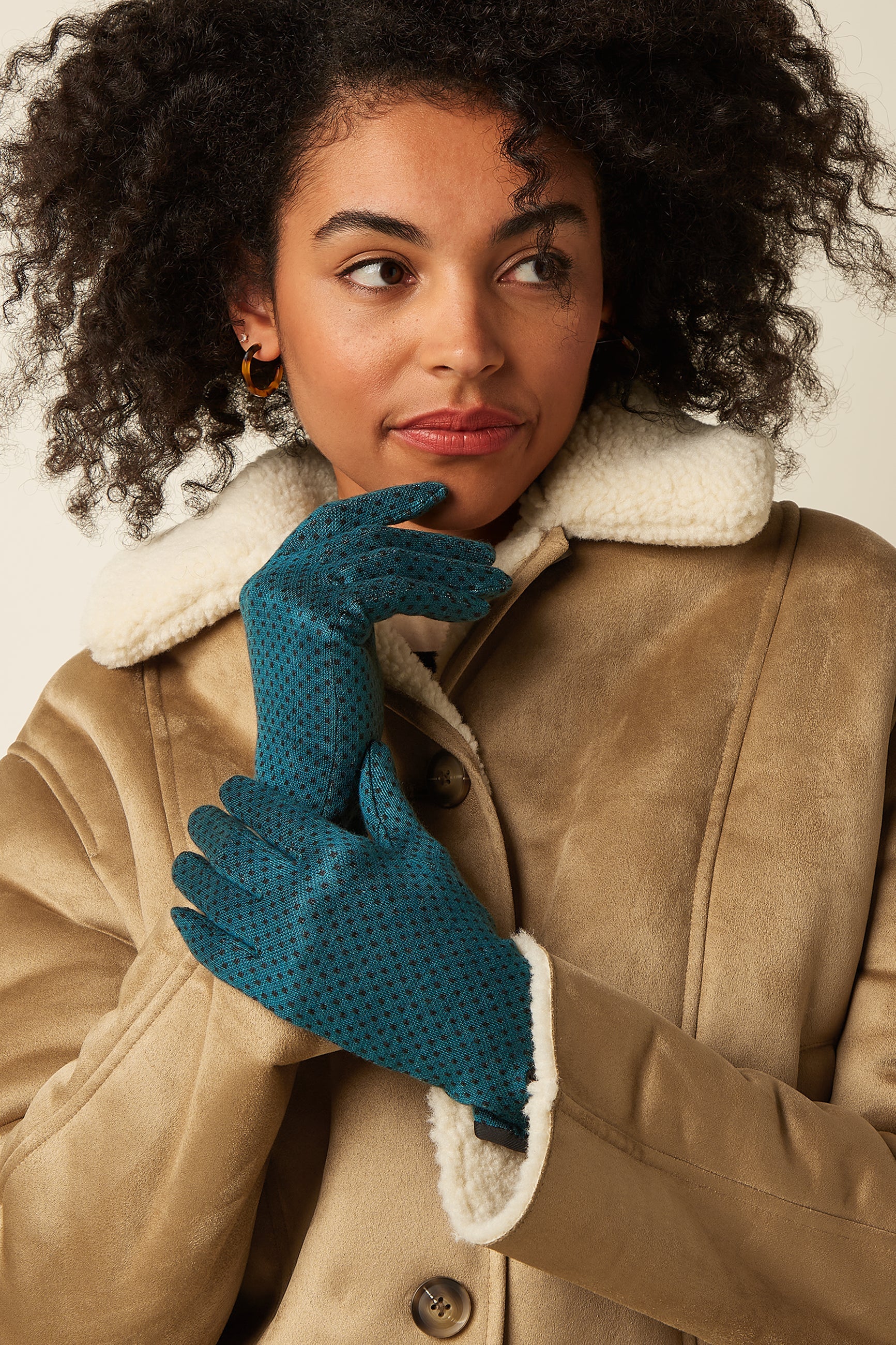 Tilly Glove - Spruced Green