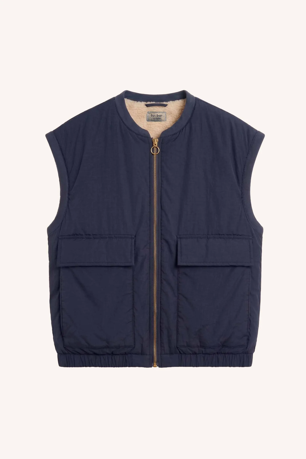 Gio Sleeveless Jacket - Midnight