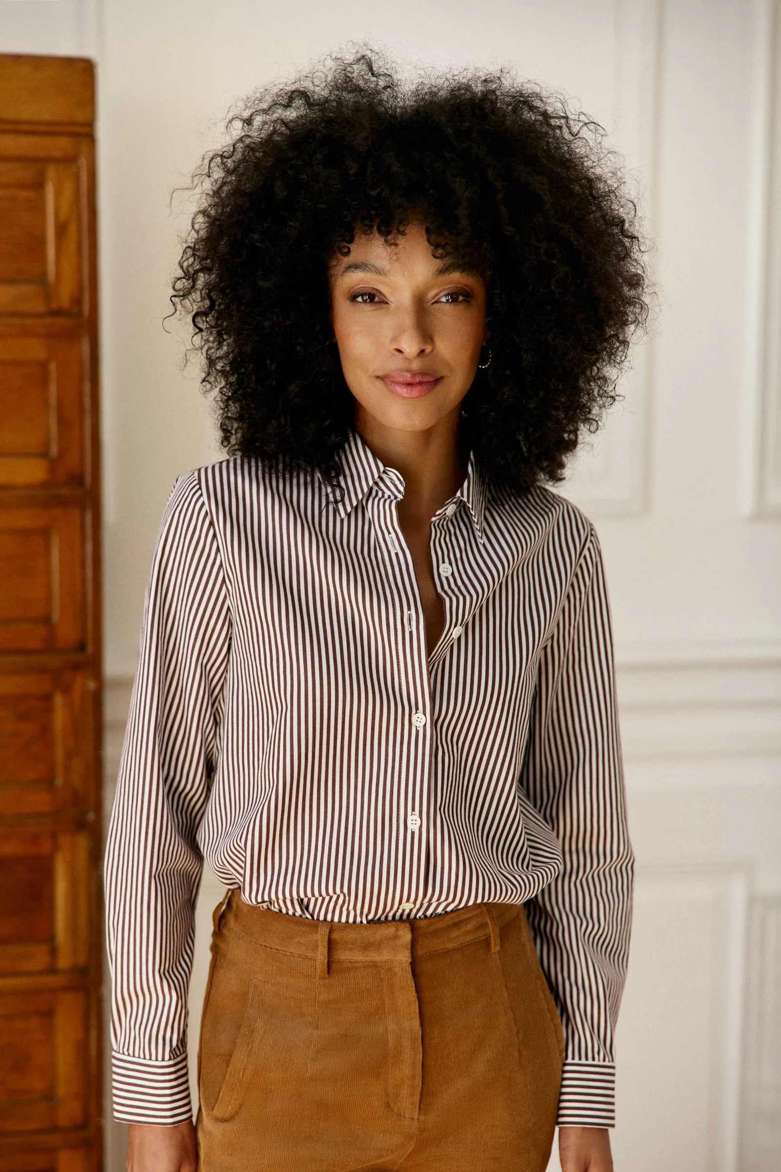 Chemisier Carine - Marron