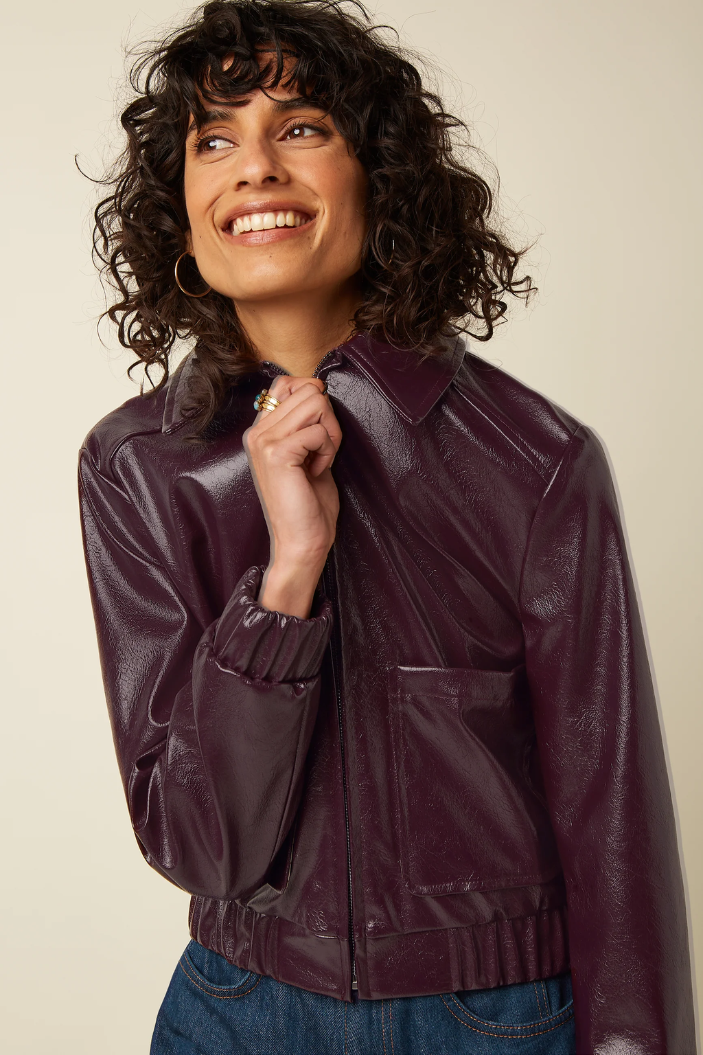 Isla Jacket Glitz Porto Red