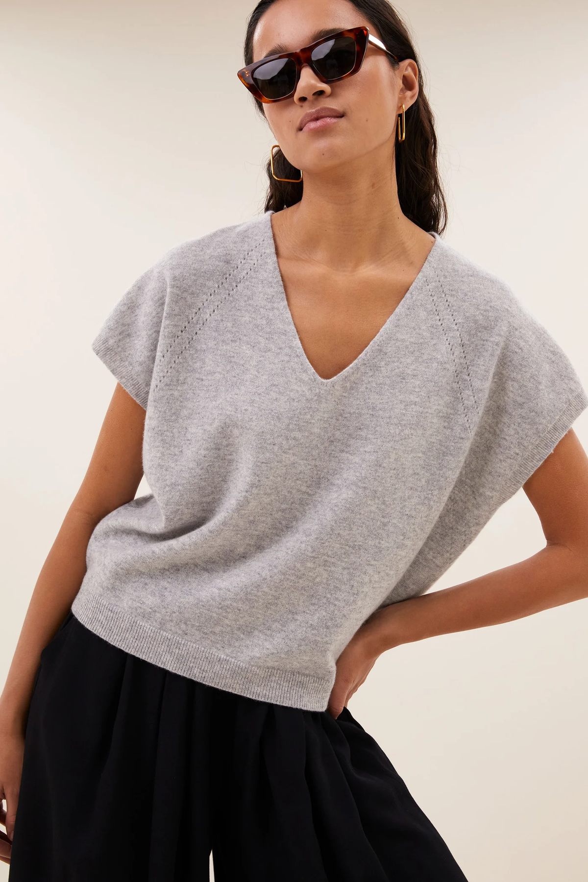 Sil v-neck pullover