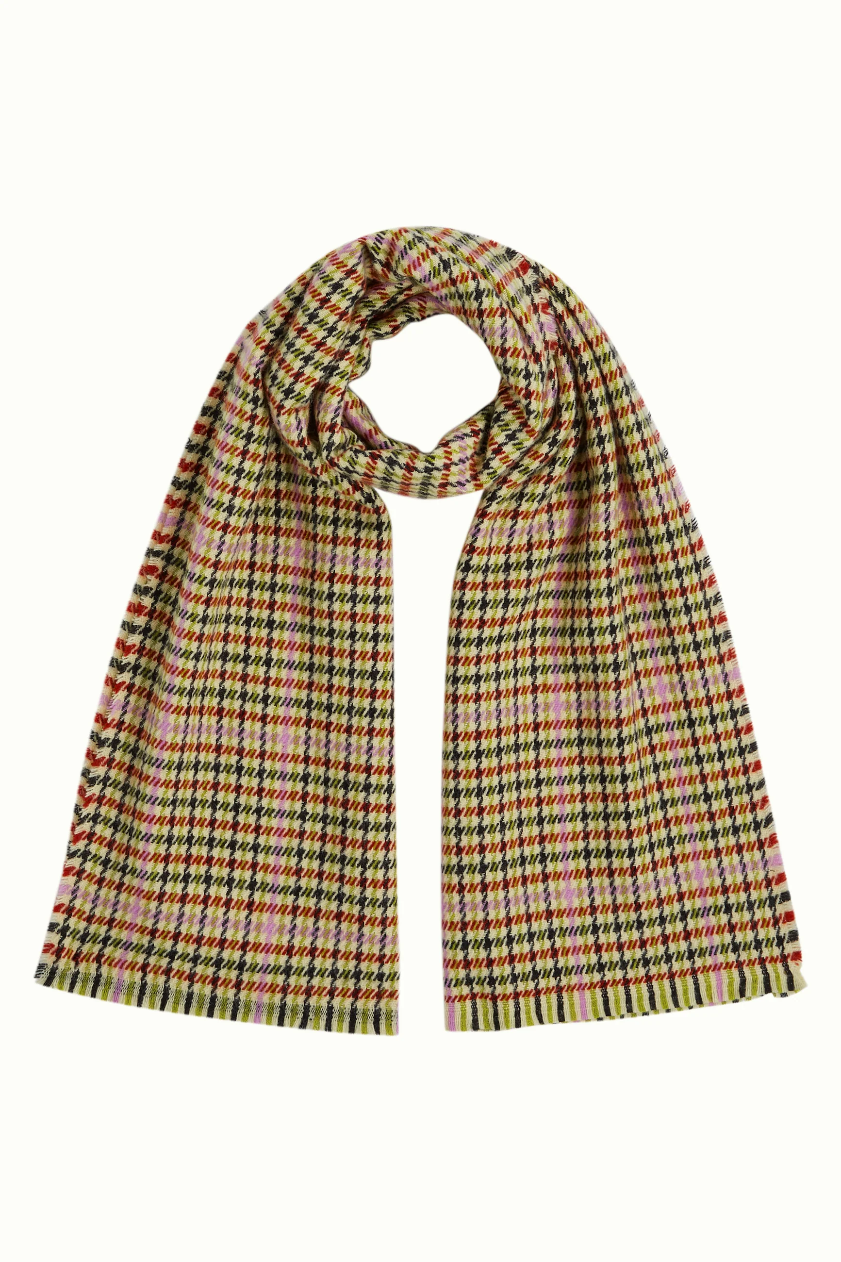 Boucle Scarf Spicy Brown