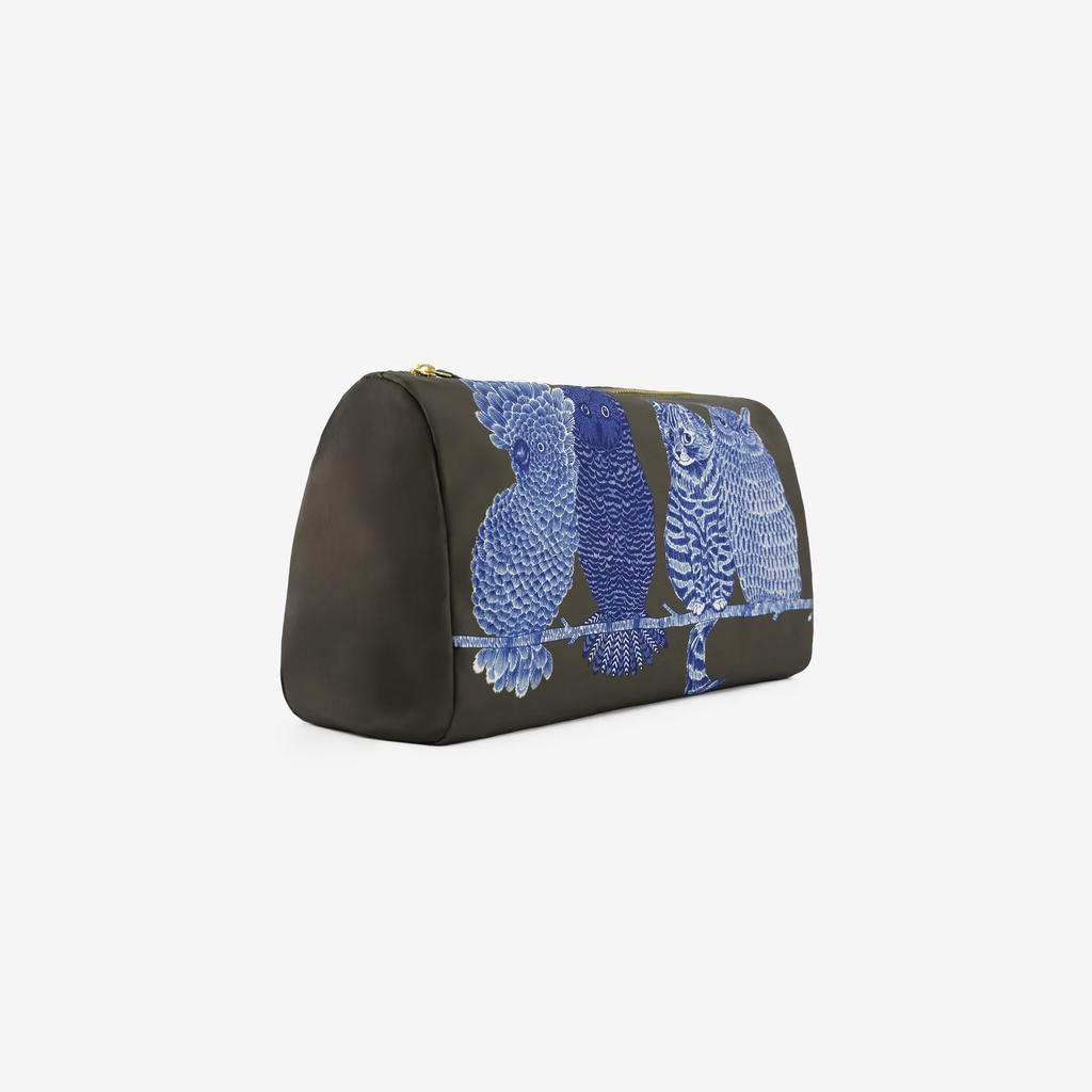 Trousse M - Chouette - Kaki