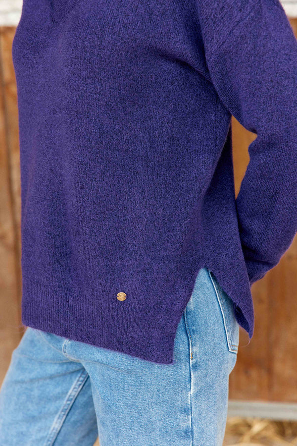Mantio - Pull ample Violet
